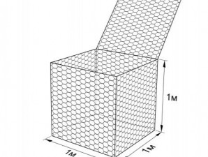 Габион ГСИ-К-1,0х1,0х1,0-С80-2,7-Ц